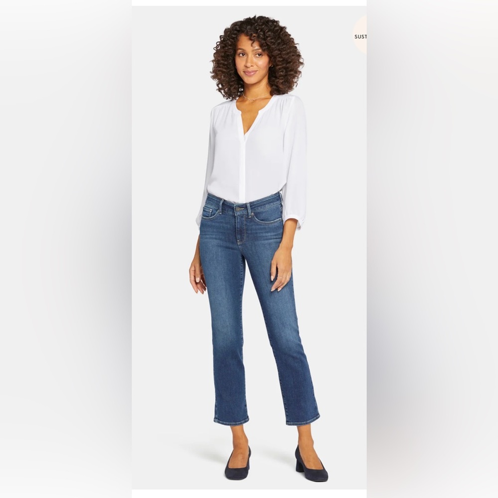 NYDJ MARILYN relaxed Capri size 8